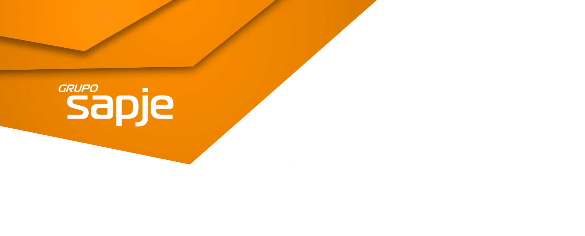 Cabecera con logo del grupo SAPJE naranja